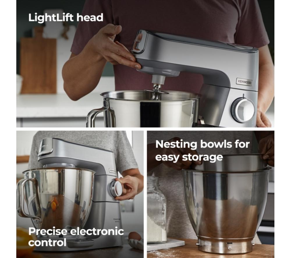 KENWOOD Titanium Chef Baker XL KVL85.004SI Stand Mixer - Silver image number 4 of 9