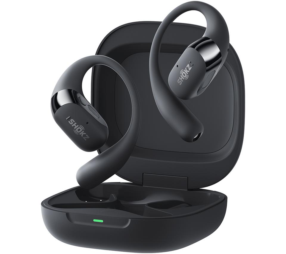 SHOKZ OpenFit 2+ Wireless Bluetooth Earbuds - Black