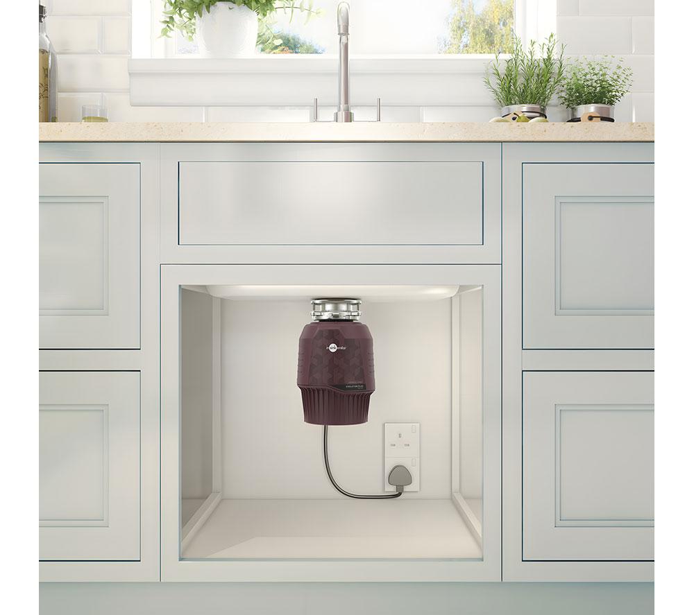 INSINKERATOR Evolution Plus 750 EC Food Waste Disposal - Maroon image number 3 of 3