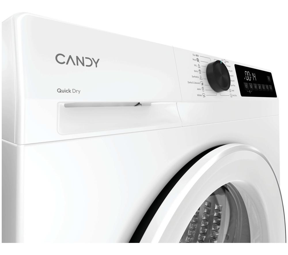 CANDY Quick Pro GD 9N2-80 9 kg Heat Pump Tumble Dryer - White image number 3 of 7