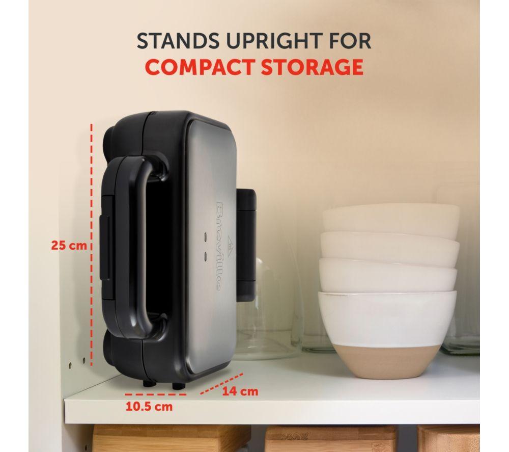 BREVILLE VST101 Stuff 'n' Press Deep Fill Sandwich Maker - Black image number 3 of 5