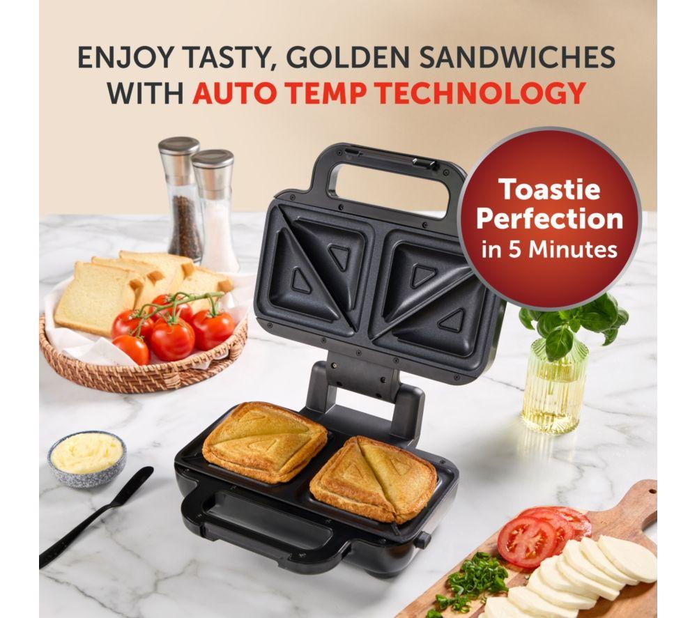BREVILLE VST101 Stuff 'n' Press Deep Fill Sandwich Maker - Black image number 5 of 5