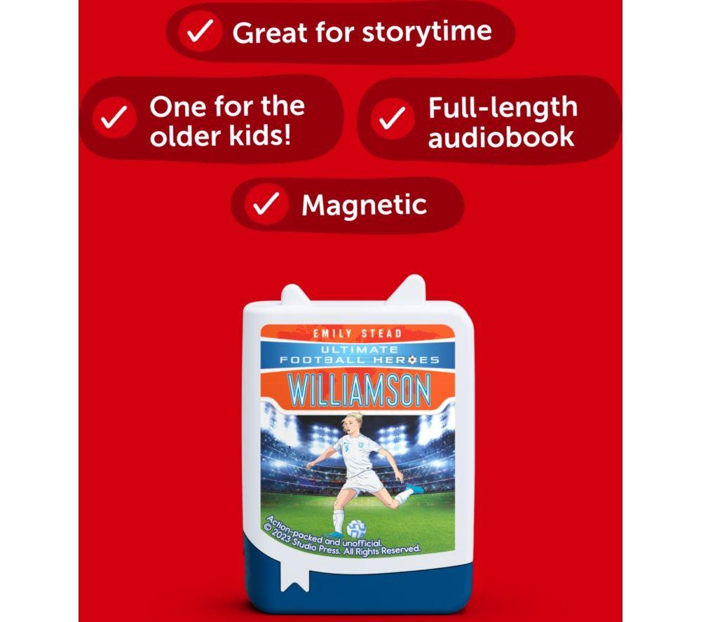 TONIES Pocket Audio Book - Ultimate Football Heroes: Leah Williamson image number 2 of 3