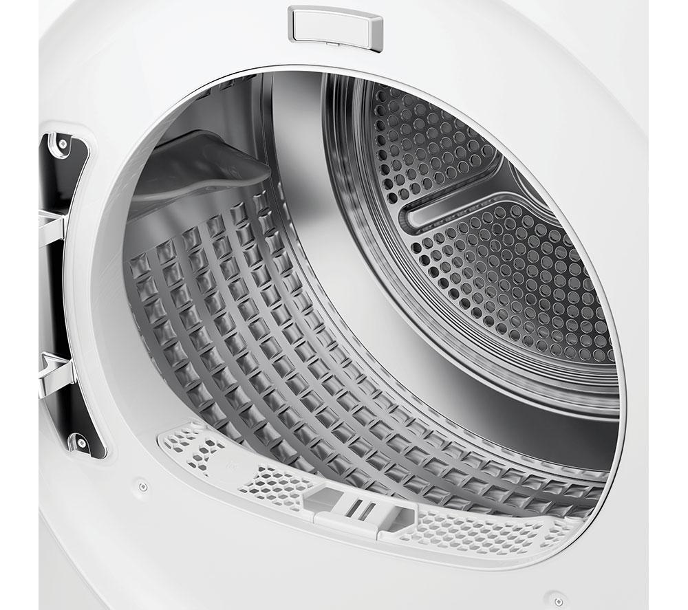 HOOVER Pro Dry Series 3 HBR 10N2BX-80 WiFi-enabled 10 kg Heat Pump Tumble Dryer - White image number 3 of 10