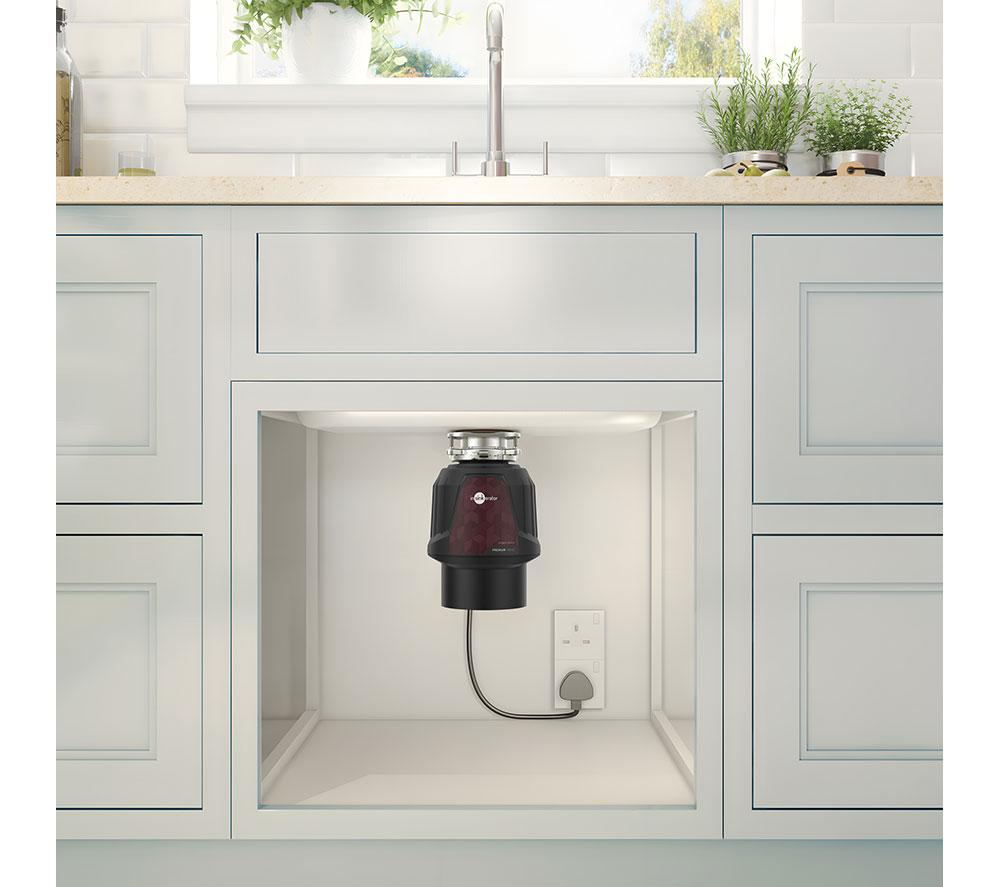 INSINKERATOR Premium 700 EC Food Waste Disposal - Black image number 2 of 2