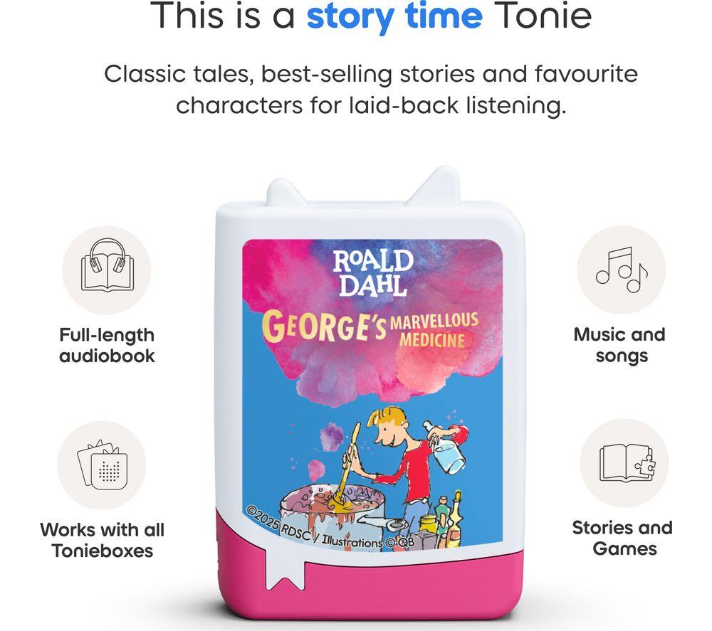 TONIES Pocket Audio Book - Roald Dahl: George's Marvellous Medicine image number 2 of 6
