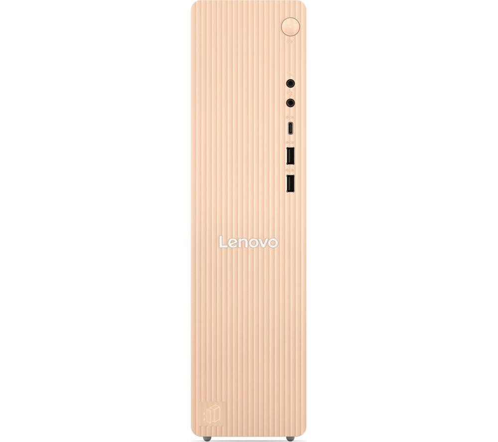 LENOVO IdeaCentre Desktop PC &ndash; (Intel&reg; Core&trade; i3, 512 GB SSD, Grey & Orange) & L27h-4A Quad HD 27" IPS WLED Monitor Bundle image number 7 of 10