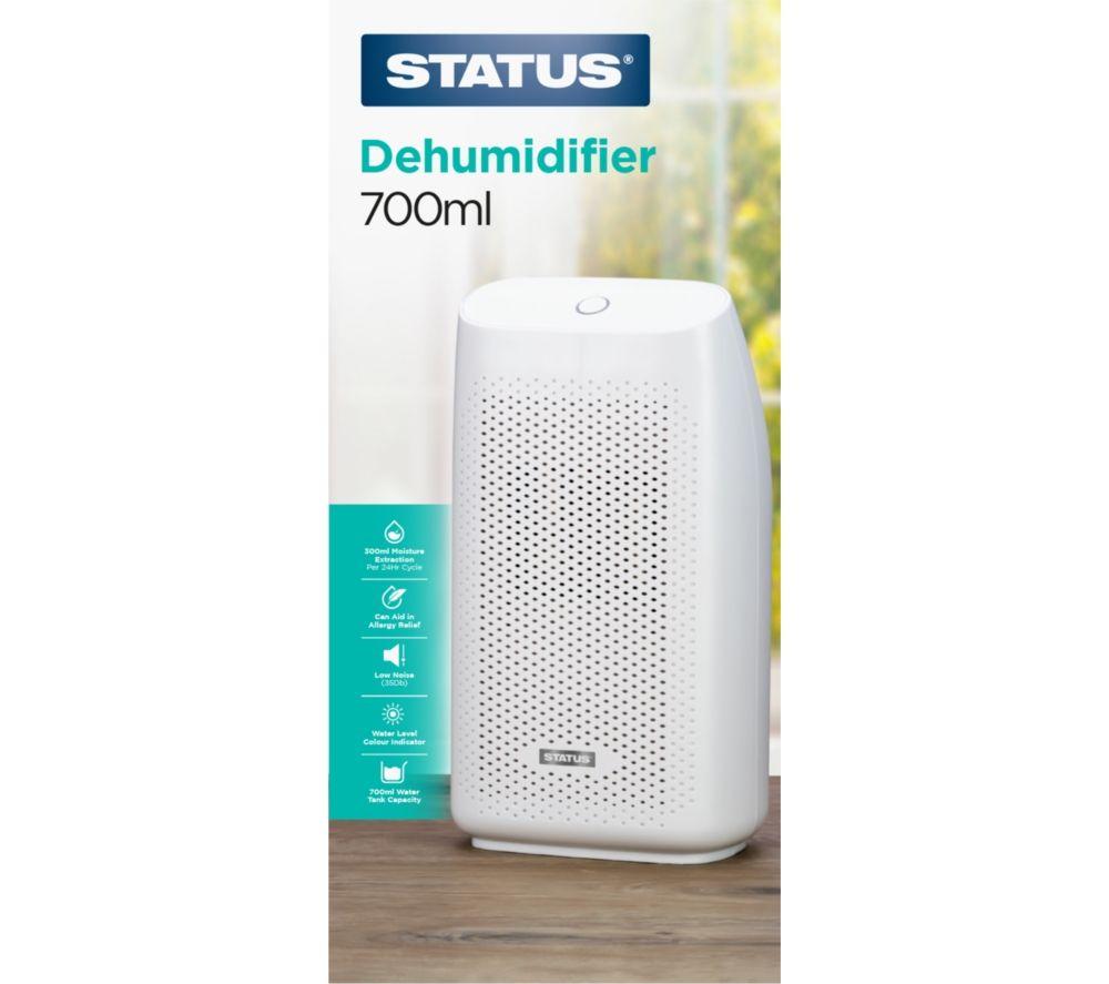 STATUS 0.7-litre Dehumidifier - White image number 8 of 14