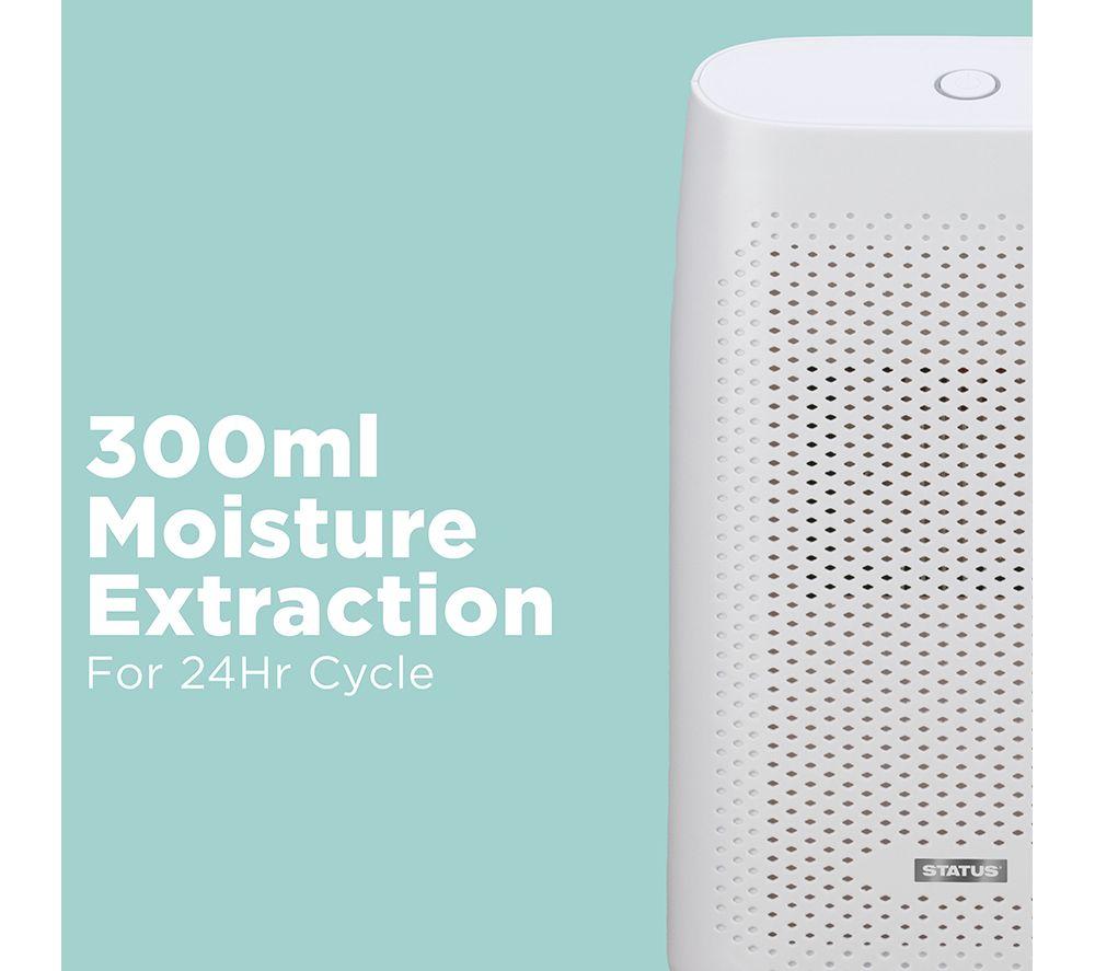 STATUS 0.7-litre Dehumidifier - White image number 13 of 14