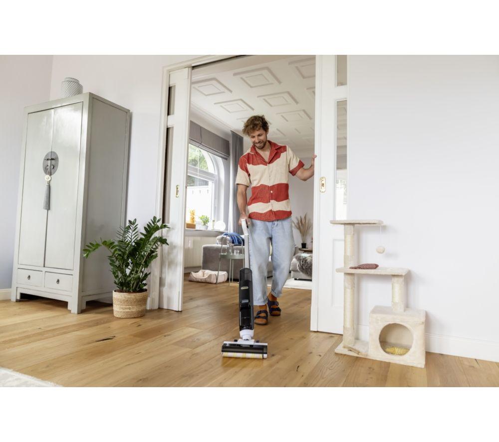 KARCHER FCV 3 Natural 3-in-1 Floor Cleaner Vacuum - White image number 5 of 6