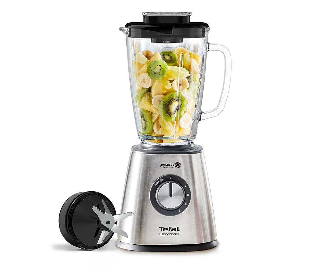 TEFAL BlendForce BL439DG0 Glass Blender - Stainless Steel