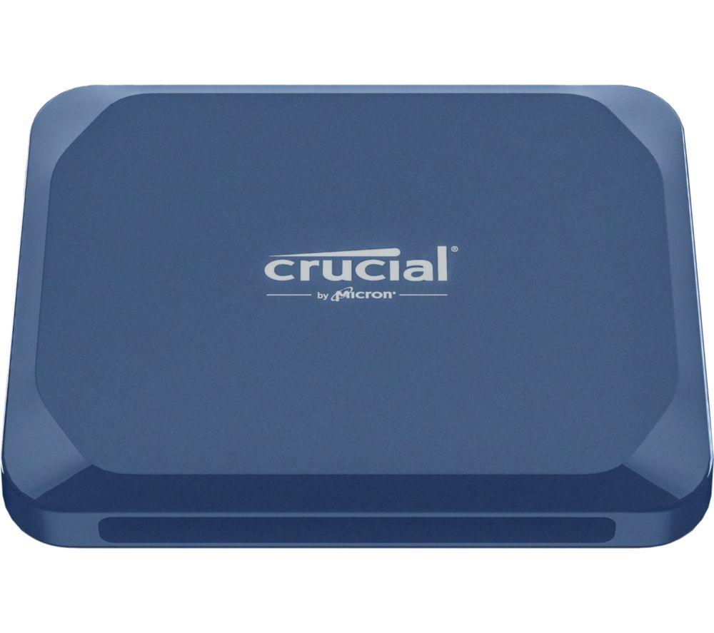 CRUCIAL X10 External SSD - 2 TB, Blue image number 9 of 9