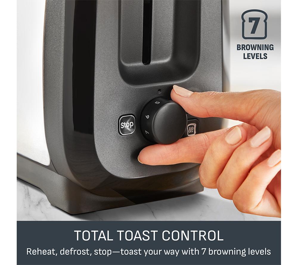 TEFAL Subito TL5S0DG0 Long Slot Toaster - Stainless Steel image number 6 of 10
