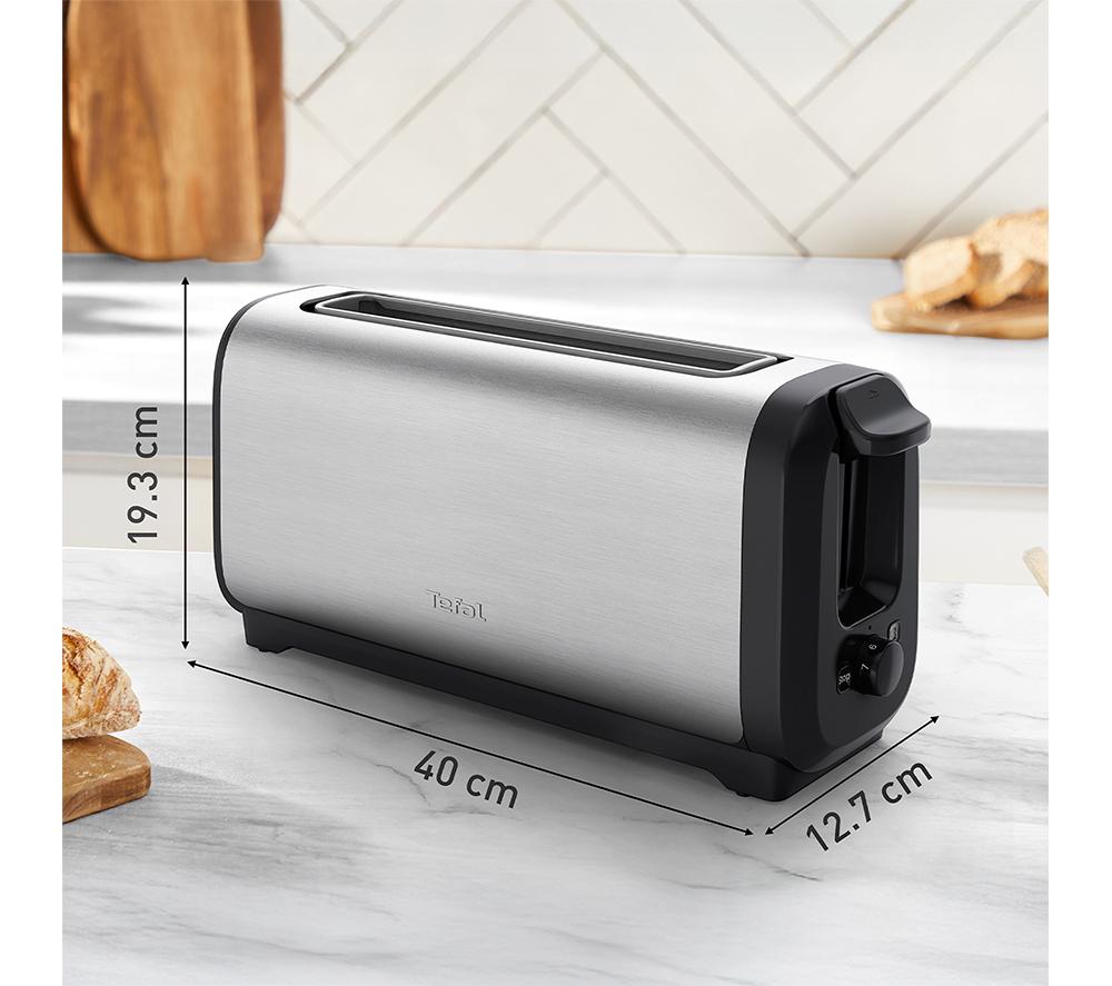 TEFAL Subito TL5S0DG0 Long Slot Toaster - Stainless Steel image number 9 of 10