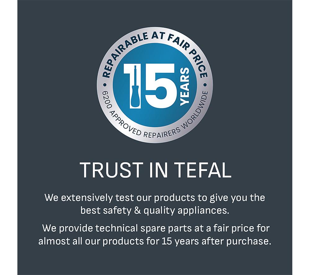 TEFAL Subito TL5S0DG0 Long Slot Toaster - Stainless Steel image number 10 of 10