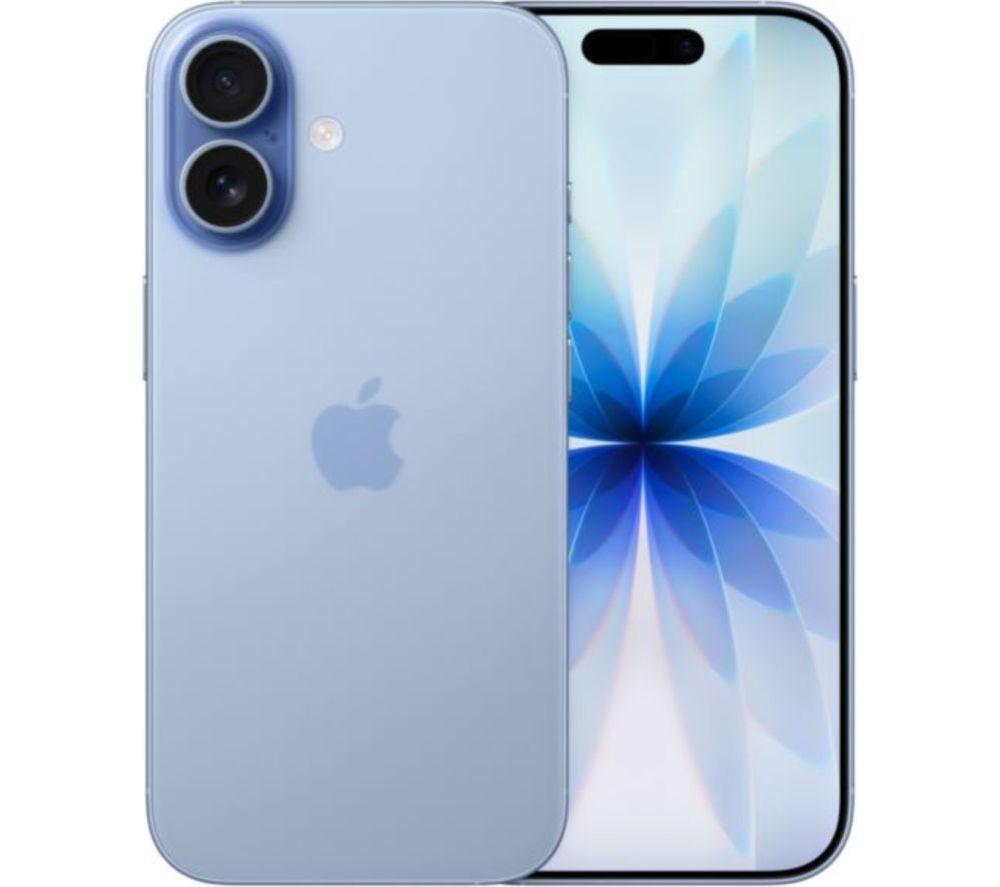 APPLE iPhone 17 (256 GB, Mist Blue), 20 W USB Type-C Power Adapter, Defence Clear Case & Screen Protector Bundle image number 2 of 13