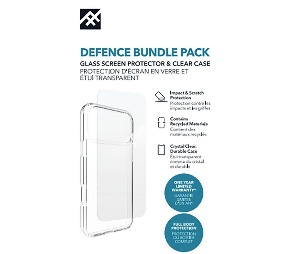 APPLE iPhone 17 Pro Max - 256 GB (Silver), 20 W USB Type-C Power Adapter & Zagg Defence Clear Case & Screen Protector Bundle image number 14 of 17