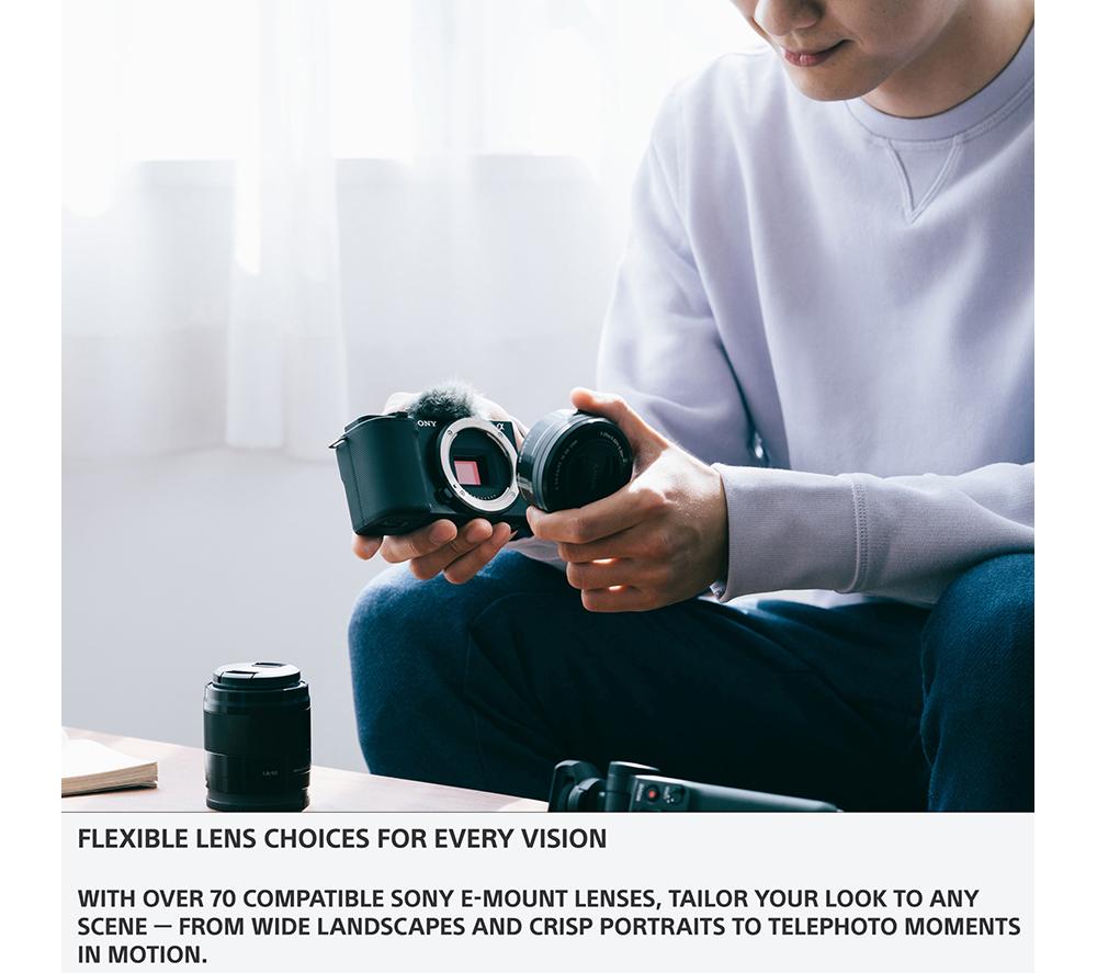 SONY Alpha ZV-E10K Mirrorless Vlogging Camera with E PZ 16-50 mm f/3.5-5.6 OSS II Lens image number 7 of 7