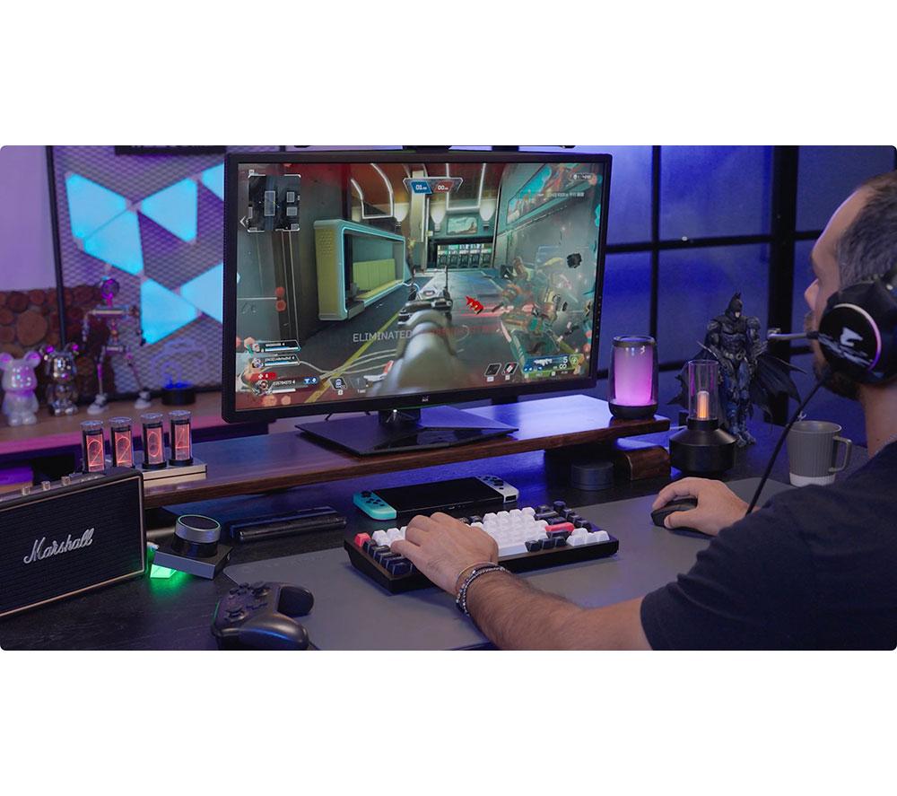 KEYCHRON Q1 HE Wireless Mechanical Gaming Keyboard - Carbon Black image number 2 of 7