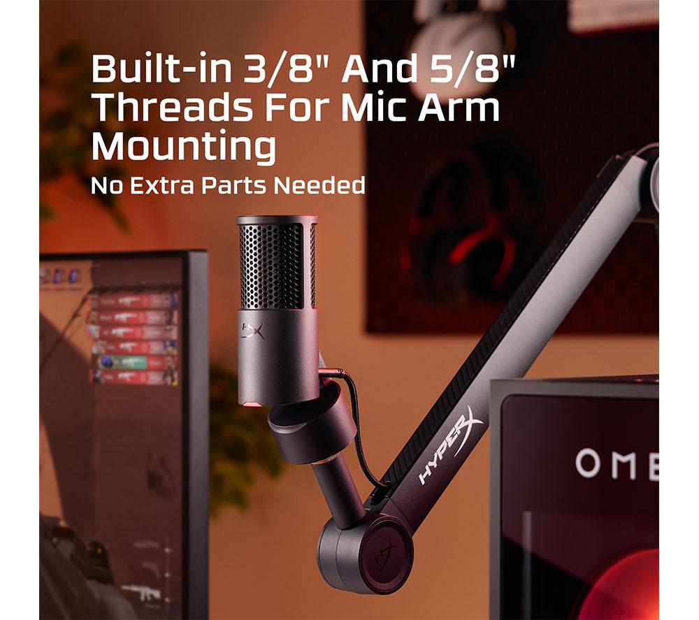 HYPERX SoloCast 2 USB Microphone - Black image number 3 of 15