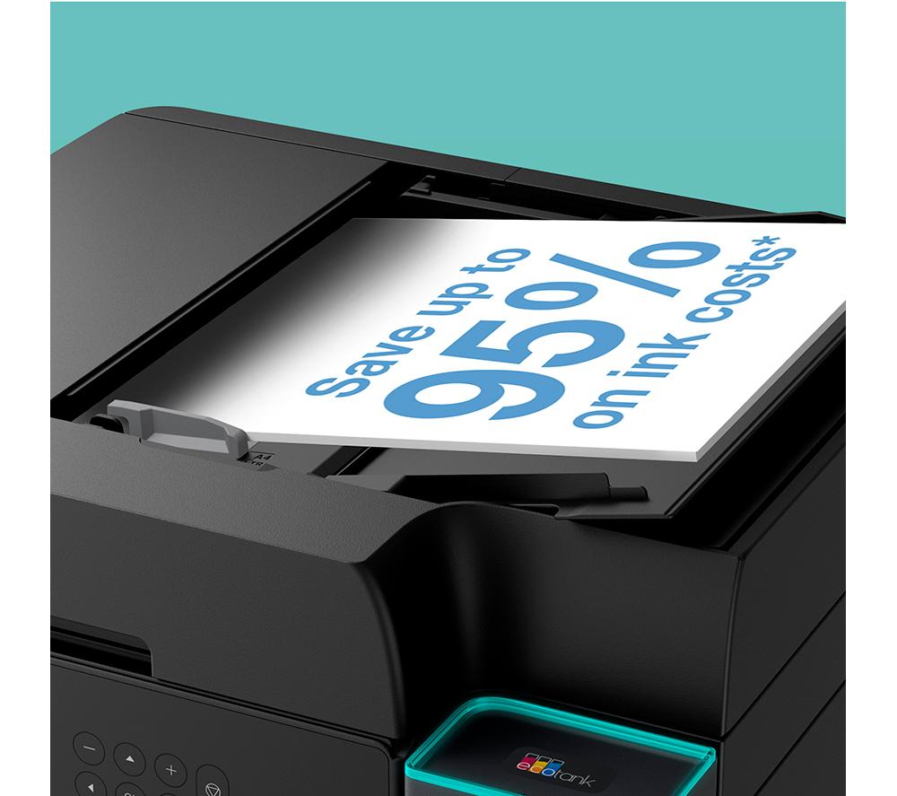 EPSON EcoTank ET-3950 All-in-One Wireless Inkjet Printer image number 10 of 13