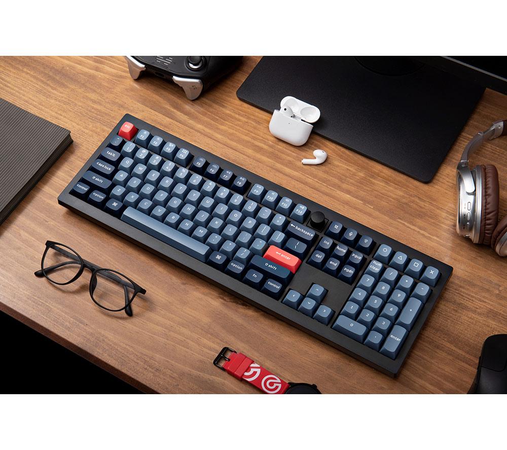KEYCHRON V6 Max Wireless Mechanical Gaming Keyboard - Carbon Black image number 2 of 5