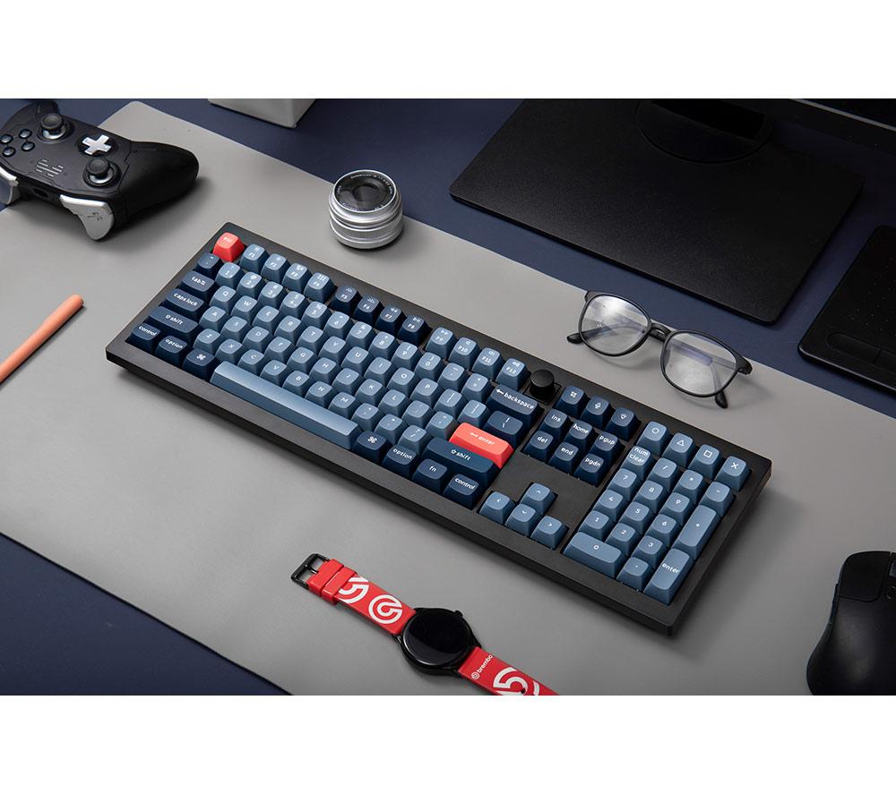 KEYCHRON V6 Max Wireless Mechanical Gaming Keyboard - Carbon Black image number 4 of 5
