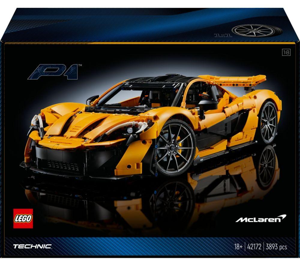 LEGO Technic 42172 McLaren P1 Model Car Set for Adults image number 3 of 3