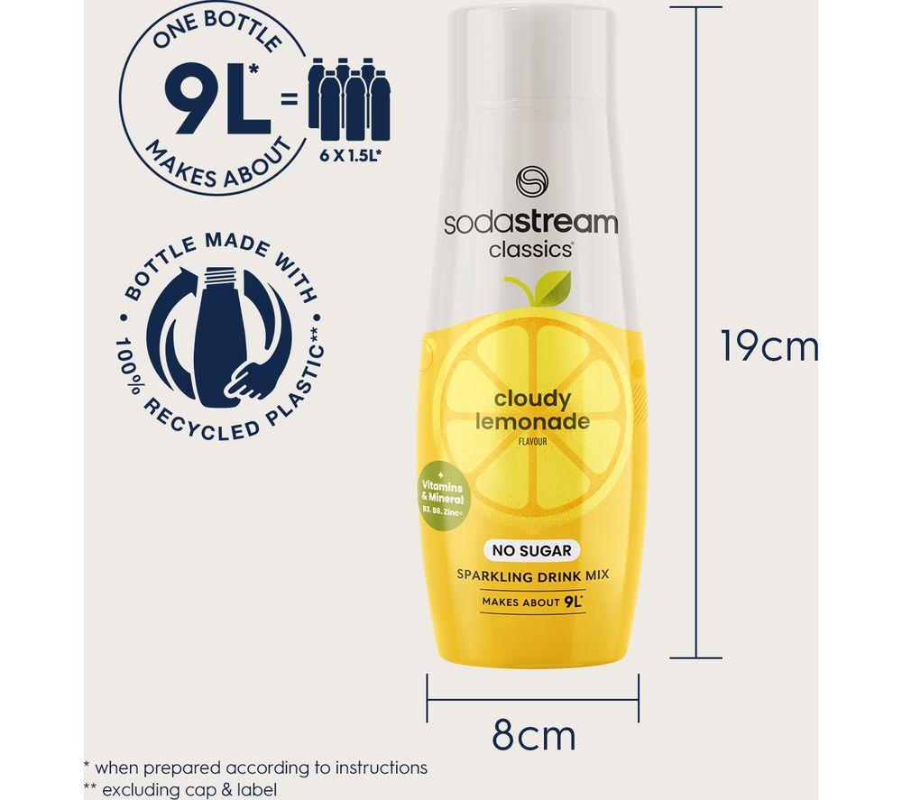 SODASTREAM Classics Cloudy Lemonade Syrup image number 2 of 6