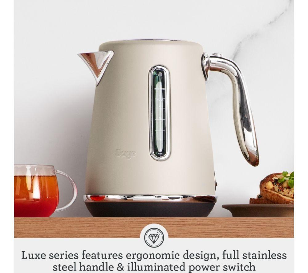 SAGE The Soft Top Luxe SKE735ALM4GUK1 Jug Kettle - Almond Nougat image number 6 of 7