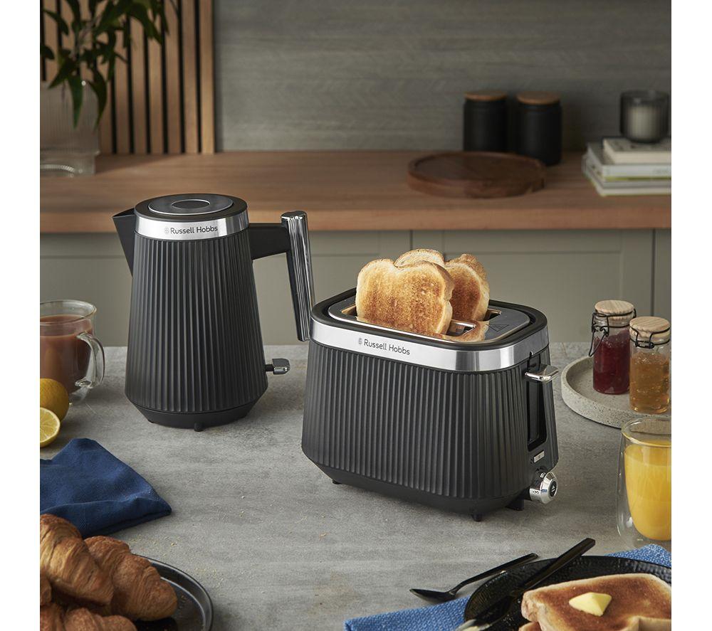 RUSSELL HOBBS Bronte 26760 2-Slice Toaster - Black image number 2 of 7