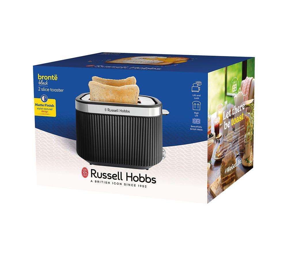 RUSSELL HOBBS Bronte 26760 2-Slice Toaster - Black image number 3 of 7