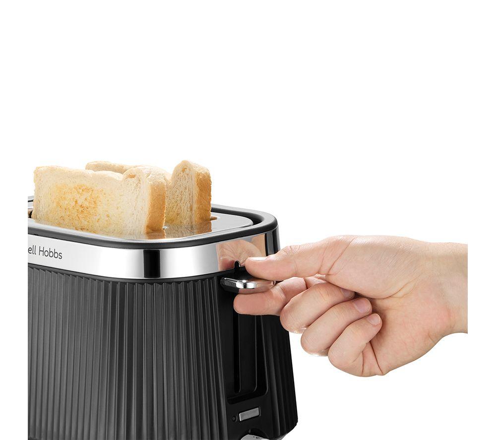 RUSSELL HOBBS Bronte 26760 2-Slice Toaster - Black image number 4 of 7