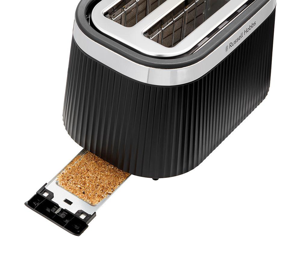 RUSSELL HOBBS Bronte 26760 2-Slice Toaster - Black image number 5 of 7