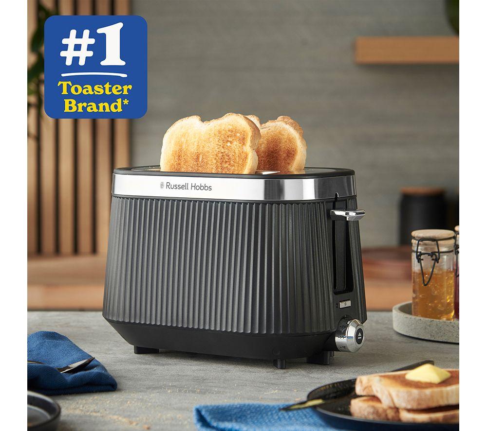 RUSSELL HOBBS Bronte 26760 2-Slice Toaster - Black image number 7 of 7