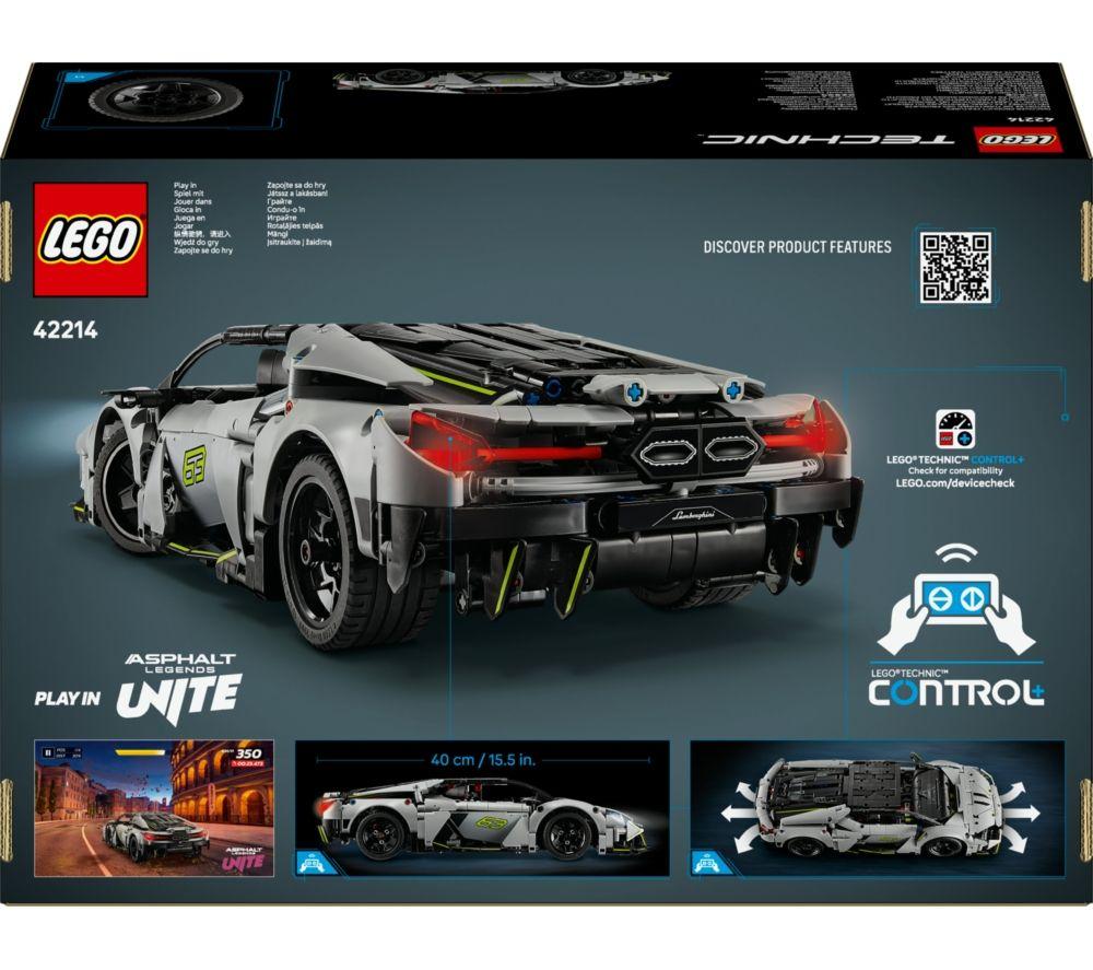 LEGO Technic 42214 Lamborghini Revuelto Super Sports Car Set image number 4 of 4