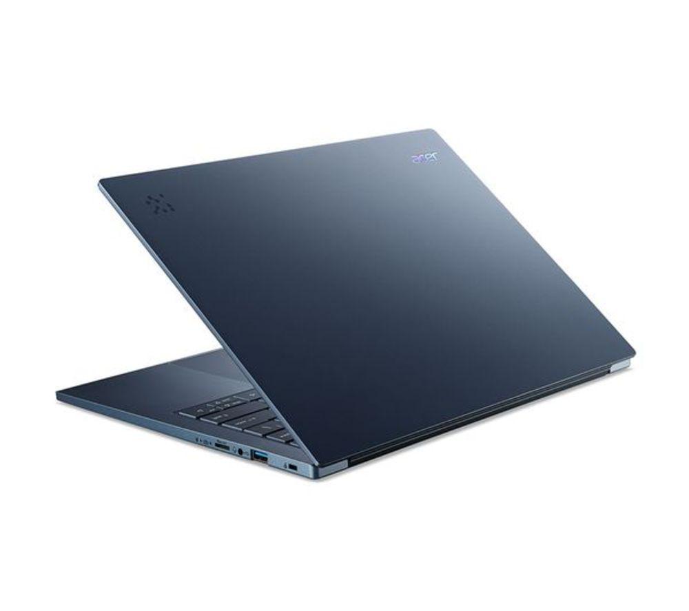 ACER Aspire 14 AI 14" Refurbished Laptop, Copilot+ PC - Snapdragon X, 512 GB SSD, Blue (Very Good Condition) image number 9 of 9