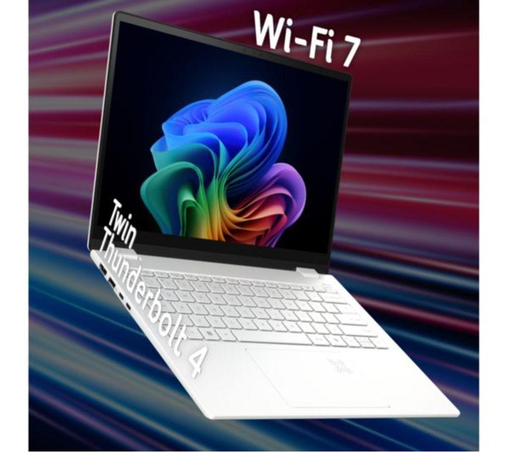 ACER Swift Edge AI 14" Refurbished Laptop, Copilot+ PC - Intel&reg; Core&trade; Ultra 7, 1 TB SSD, White (Excellent Condition) image number 8 of 10