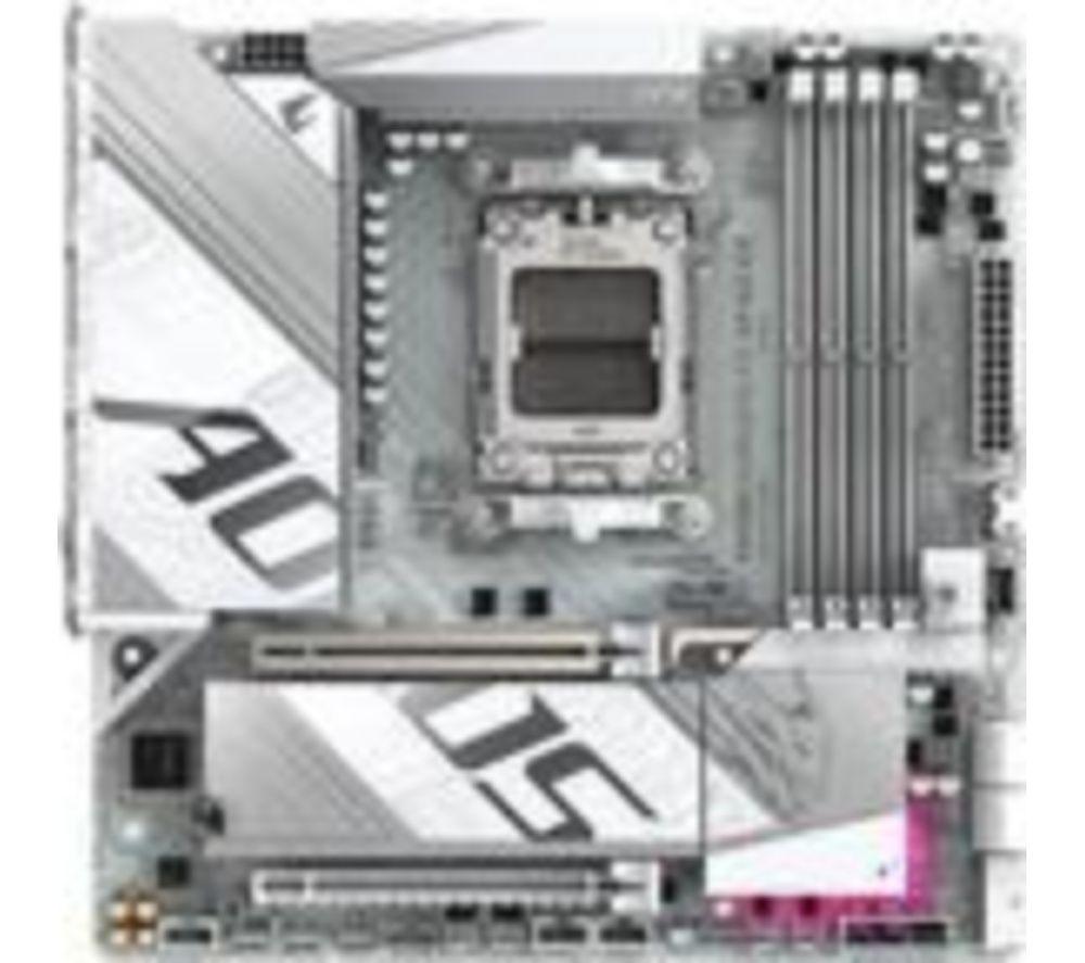 Gigabyte Aorus Wifi6e Ice B850m Am5 Motherboard, White