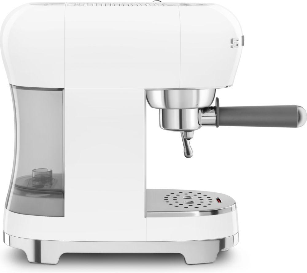 SMEG ECF02WHUK Coffee Machine - White image number 3 of 5