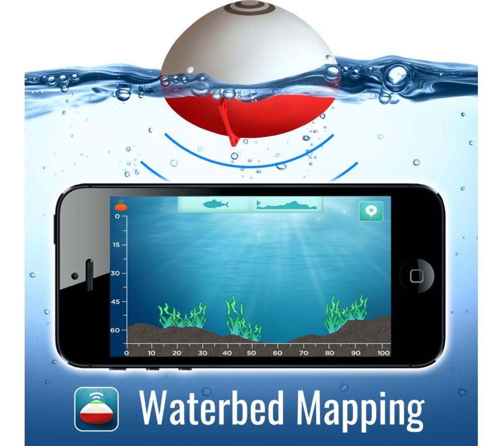 IBOBBER Smart Sonar Fish Finder - White & Red image number 5 of 7