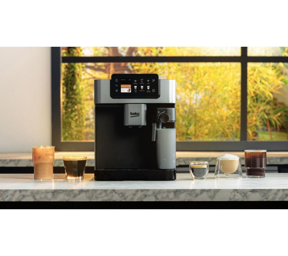 BEKO CaffeExperto CEG7348X Smart Bean to Cup Coffee Machine - Black & Silver image number 2 of 15