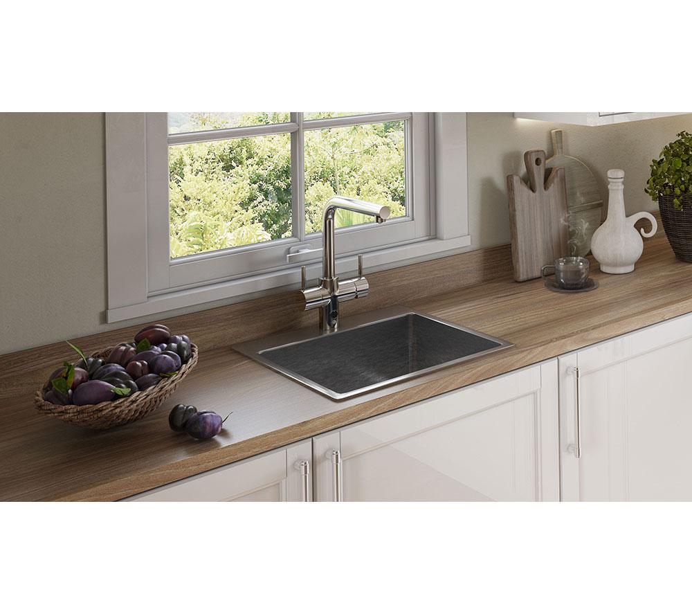 INSINKERATOR 4-in-1 Touch L Shape Steaming Hot Water Tap - Chrome image number 5 of 5