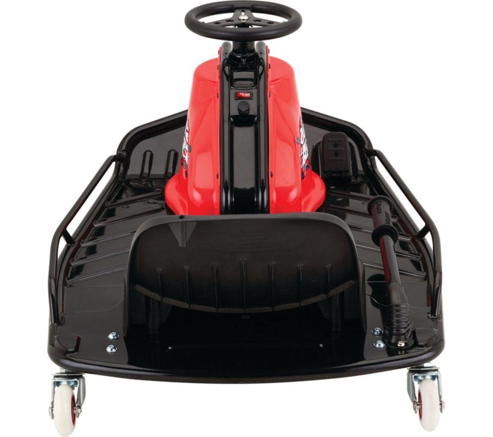 RAZOR Crazy Cart Kids Electric Ride-On Vehicle - Red & Black image number 3 of 10
