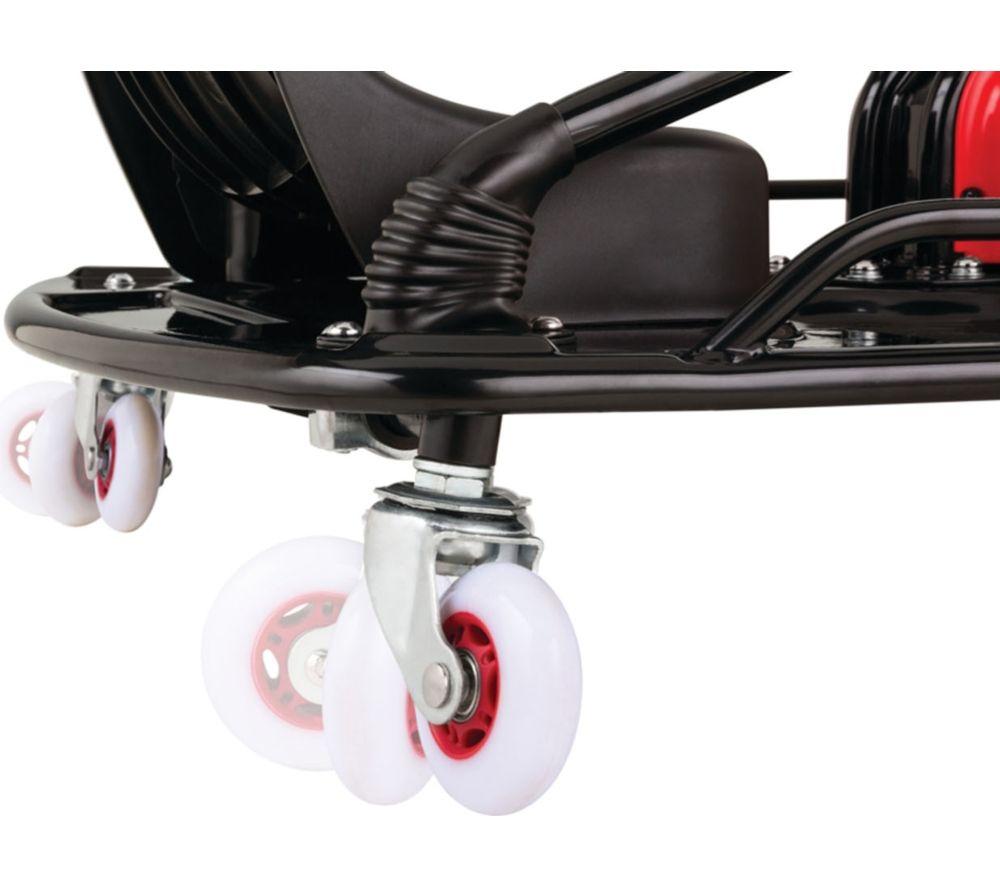 RAZOR Crazy Cart Kids Electric Ride-On Vehicle - Red & Black image number 4 of 10