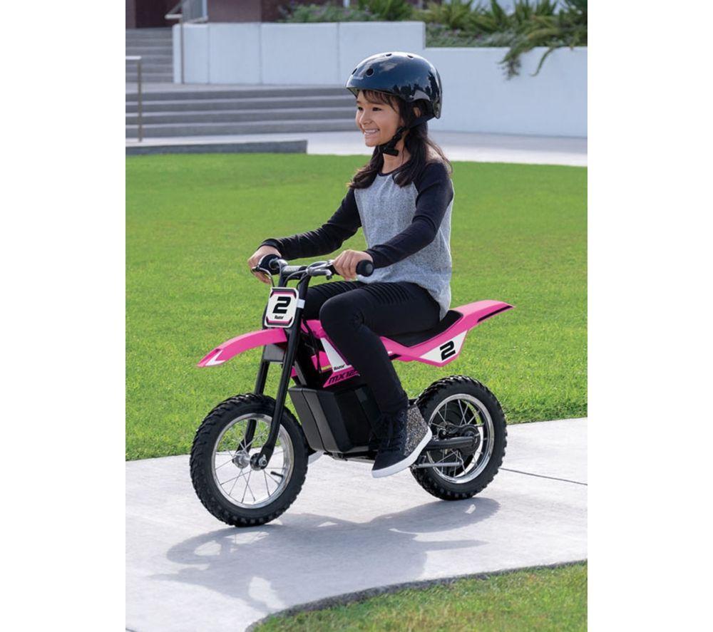 RAZOR Dirt Rocket MX125 Electric Kids Motorbike - Pink image number 2 of 11
