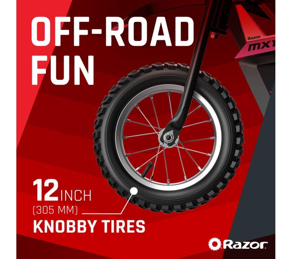 RAZOR Dirt Rocket MX125 Electric Kids Motorbike - Pink image number 6 of 11