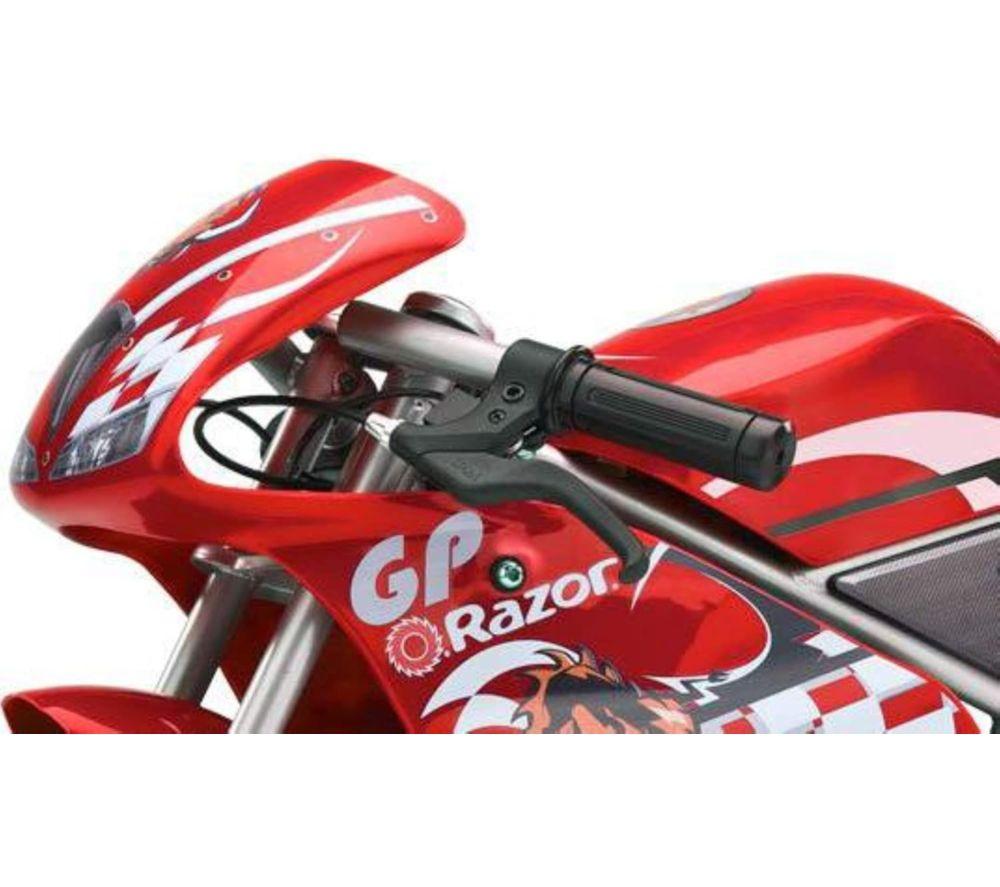 RAZOR Pocket Rocket Electric Kids Motorbike - Red image number 2 of 6