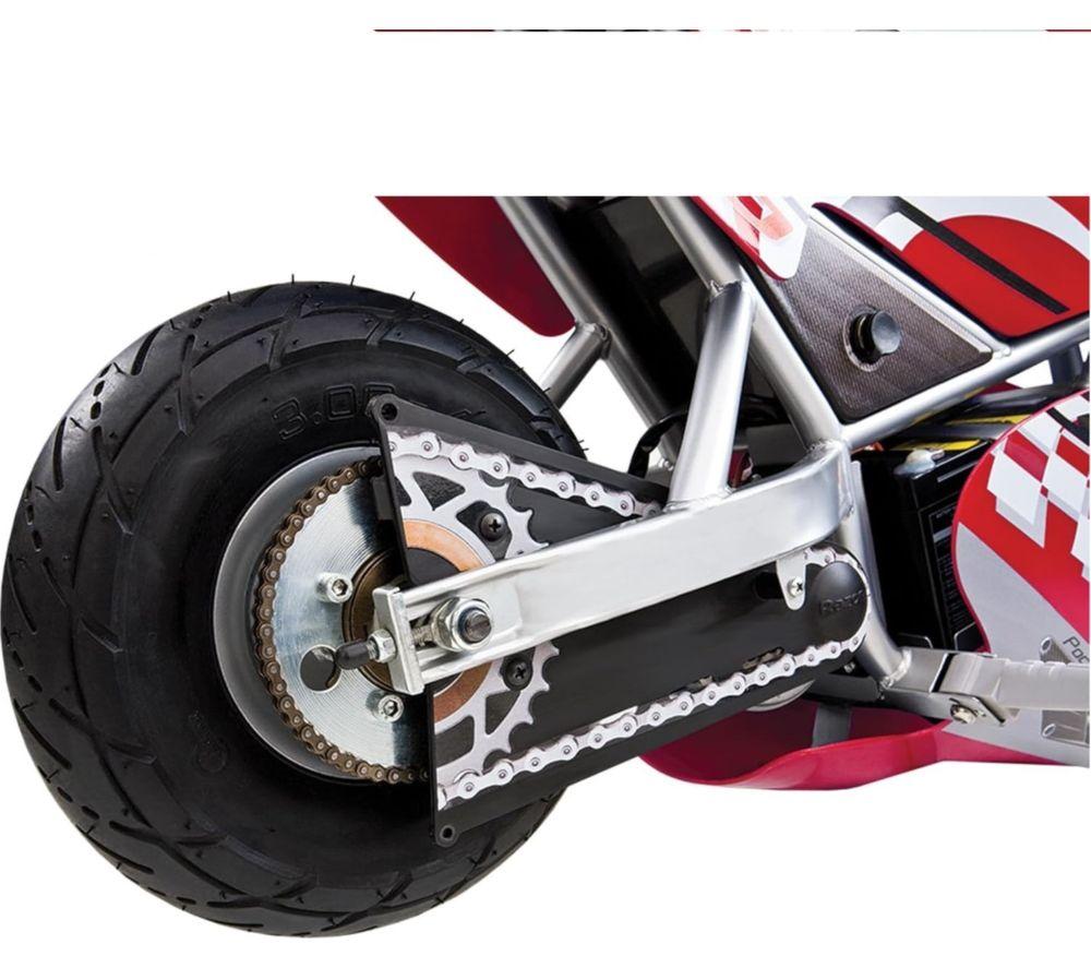 RAZOR Pocket Rocket Electric Kids Motorbike - Red image number 4 of 6