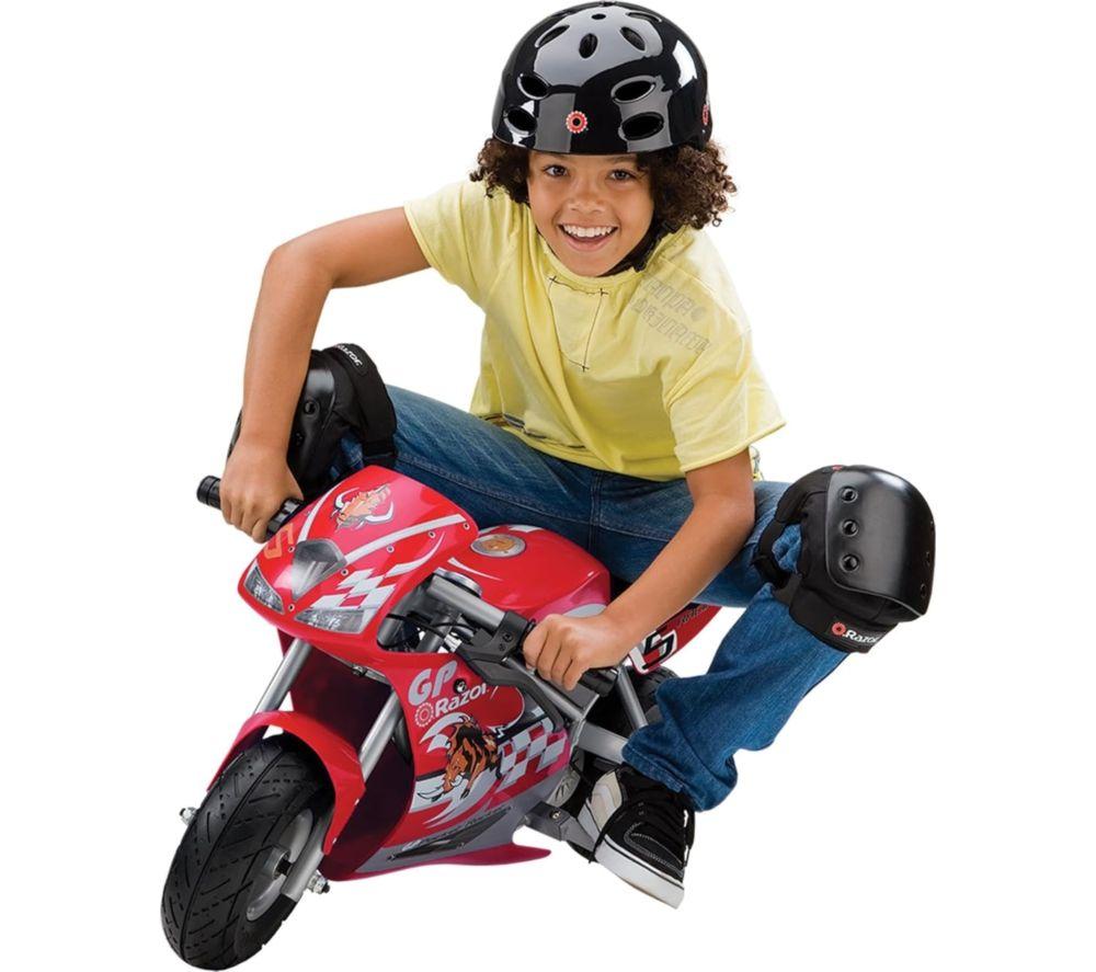 RAZOR Pocket Rocket Electric Kids Motorbike - Red image number 5 of 6